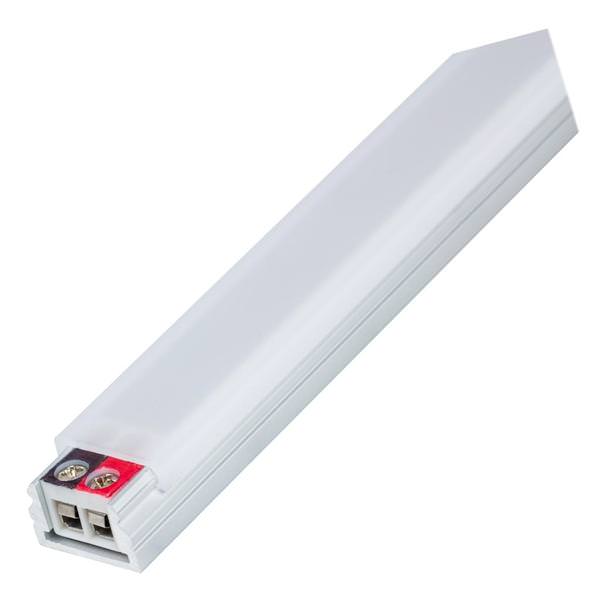12.6" 2 watt 12 volt 4000K Cool White Flat illumaLED Under Cabinet Fixture